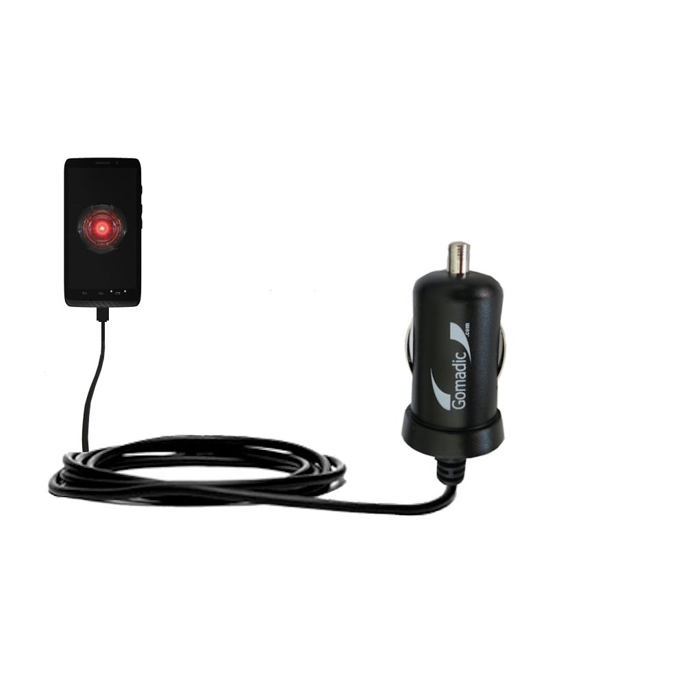 Mini Car Charger compatible with the Motorola Droid Mini
