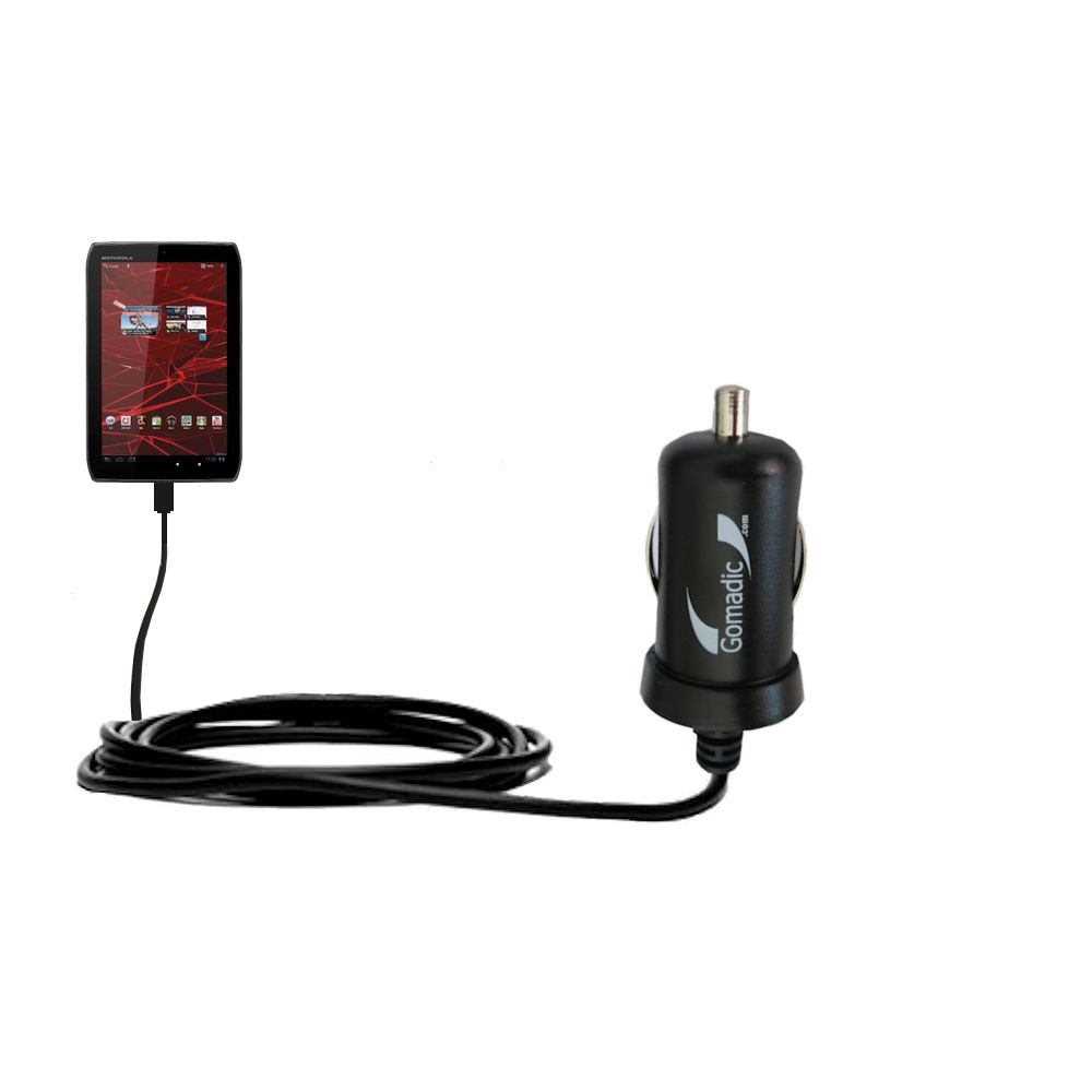 Mini Car Charger compatible with the Motorola DROID XYBOARD