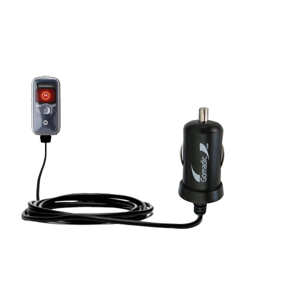 Mini Car Charger compatible with the Motorola E380