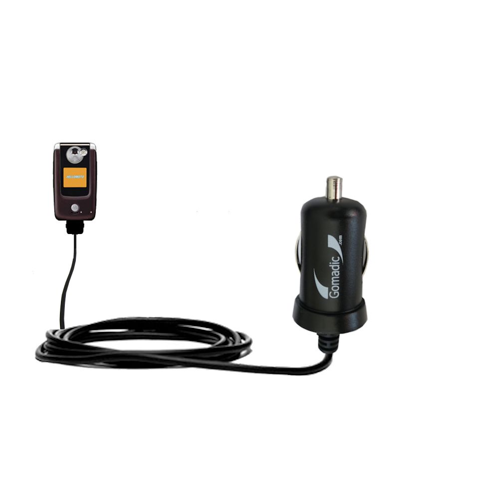 Mini Car Charger compatible with the Motorola E895