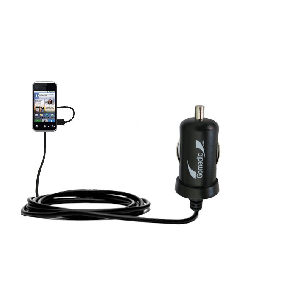 Mini Car Charger compatible with the Motorola Enzo