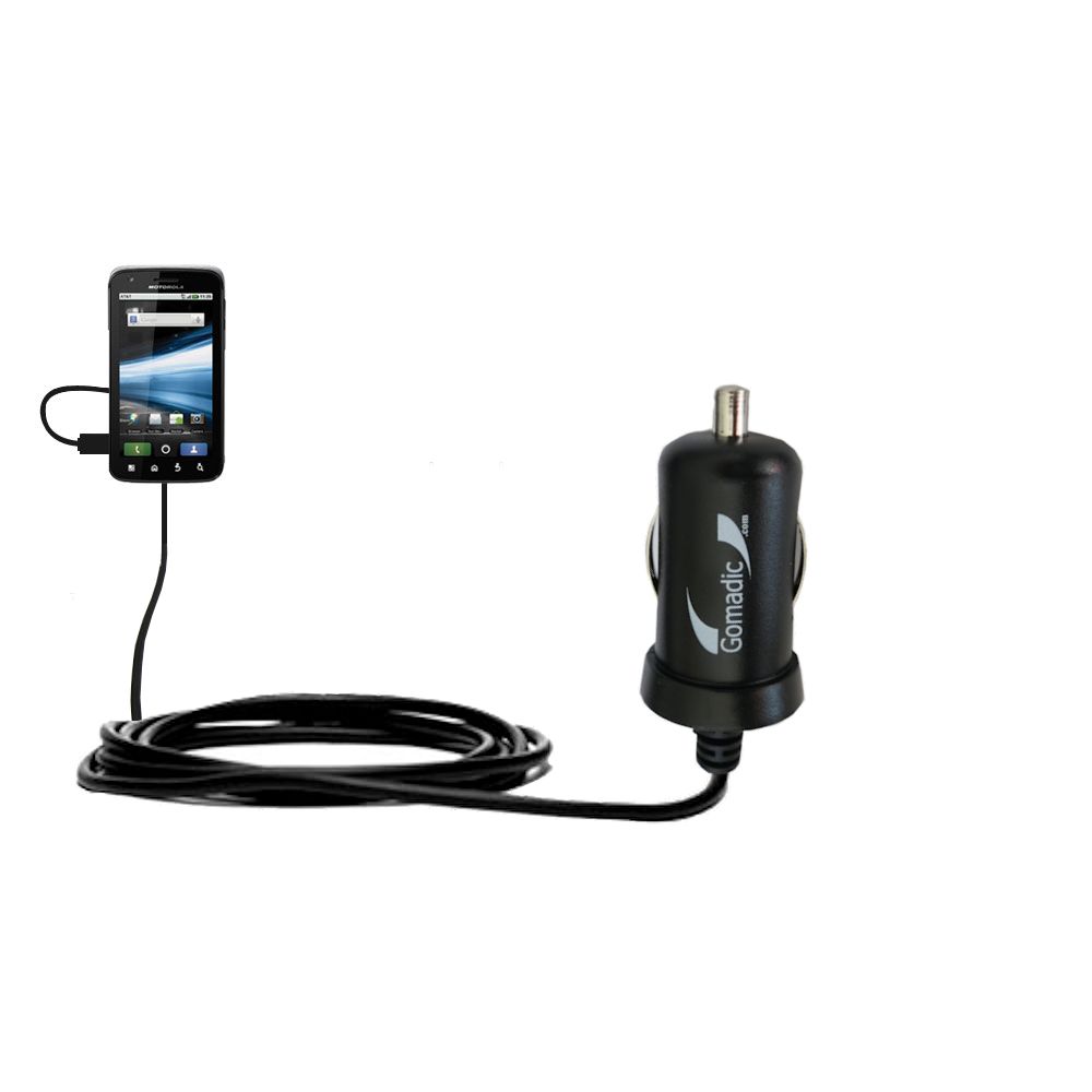 Mini Car Charger compatible with the Motorola Etna
