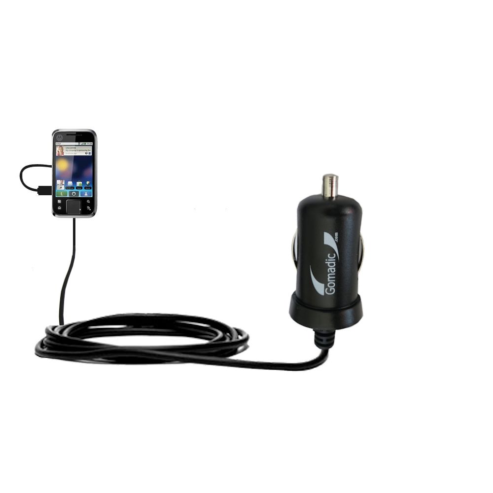 Mini Car Charger compatible with the Motorola Flipside