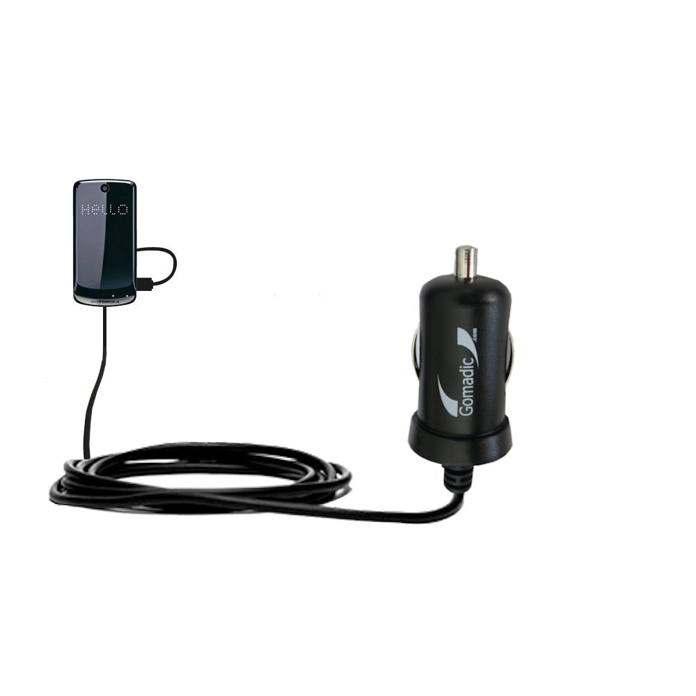 Mini Car Charger compatible with the Motorola GLEAM