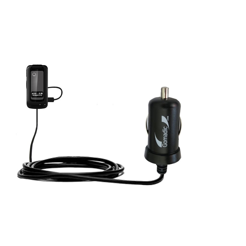 Mini Car Charger compatible with the Motorola i410