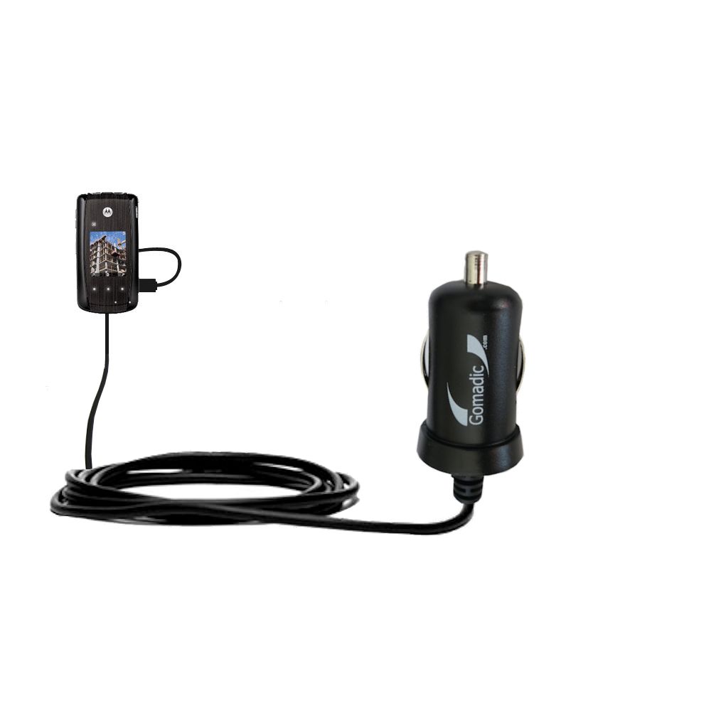 Mini Car Charger compatible with the Motorola i890