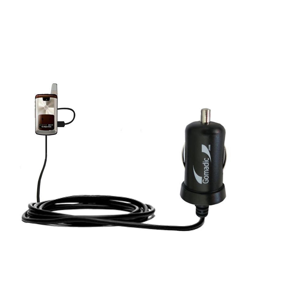 Mini Car Charger compatible with the Motorola MOTO i776