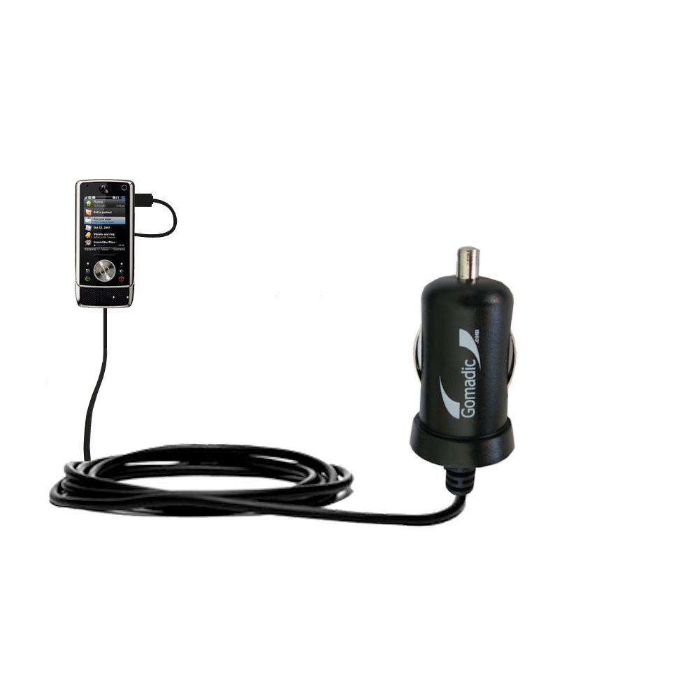 Mini Car Charger compatible with the Motorola MOTO Z10