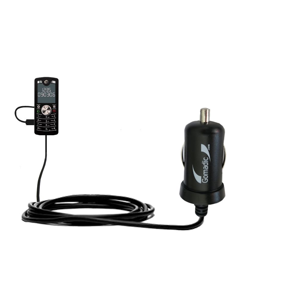Mini Car Charger compatible with the Motorola Motofone