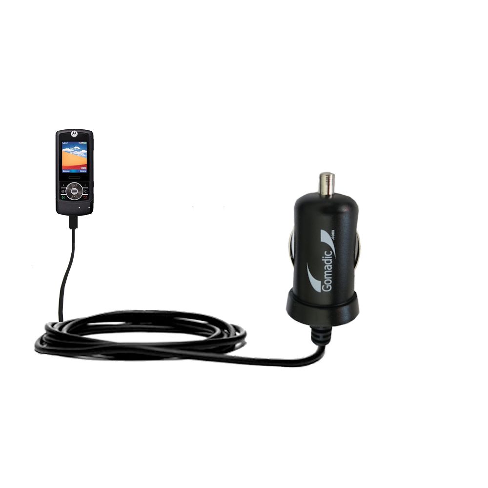 Mini Car Charger compatible with the Motorola MOTORIZR Z3