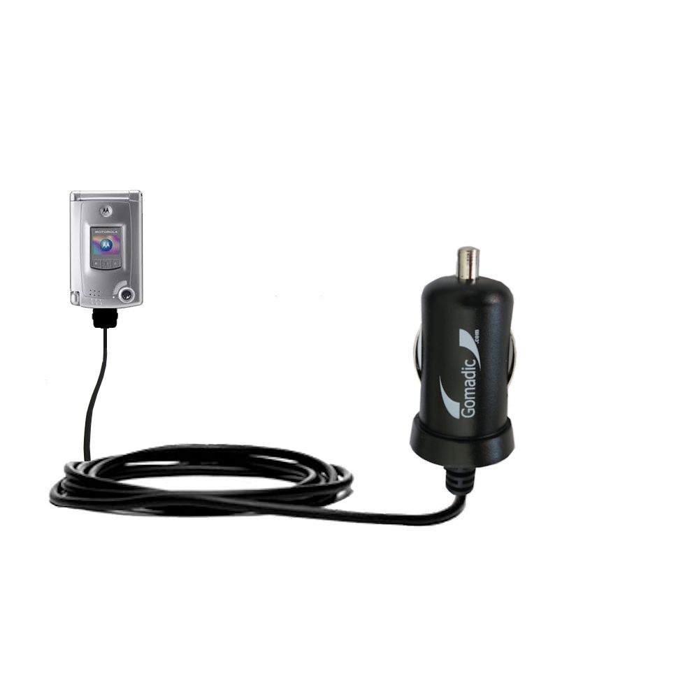 Mini Car Charger compatible with the Motorola MPx300