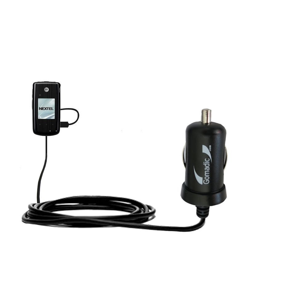 Mini Car Charger compatible with the Motorola Muscardini