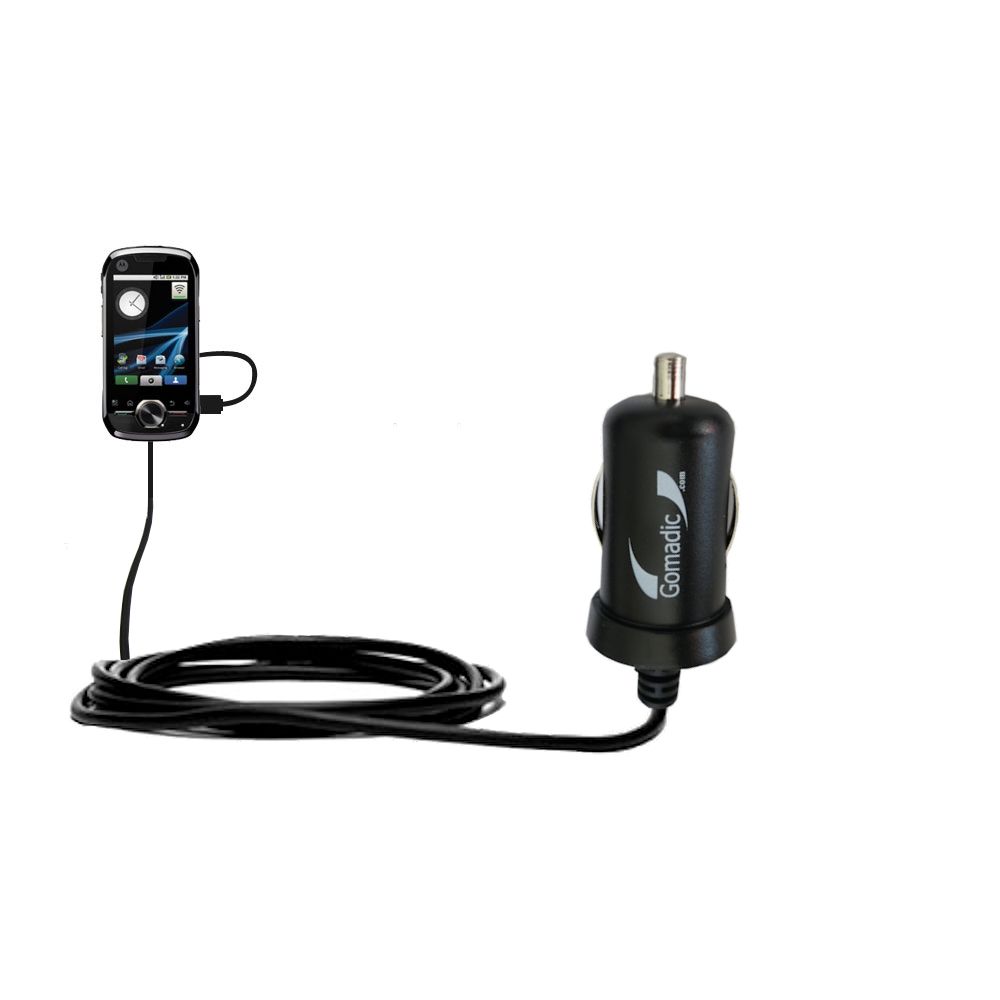 Mini Car Charger compatible with the Motorola Opus One