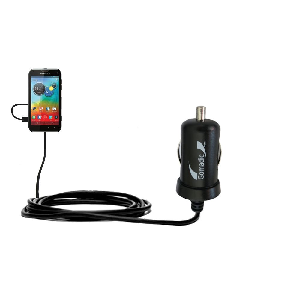 Mini Car Charger compatible with the Motorola PHOTON Q