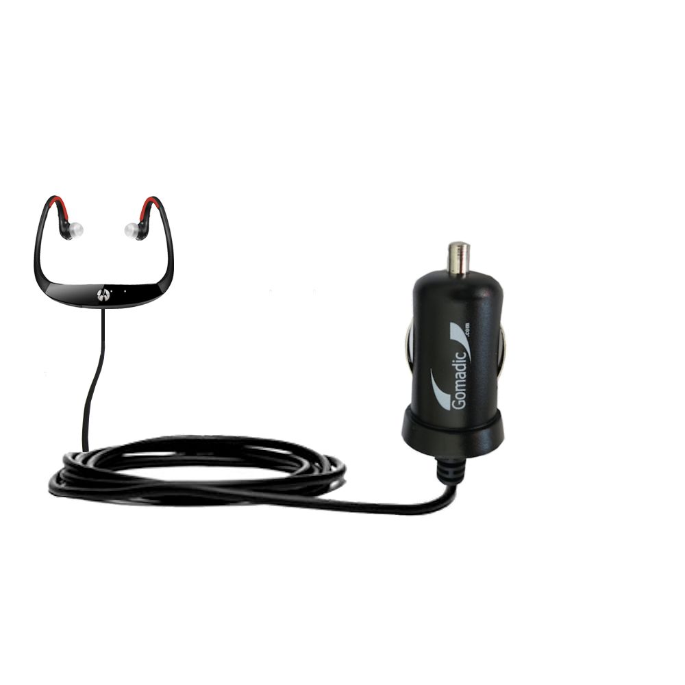 Mini Car Charger compatible with the Motorola SD10-HD