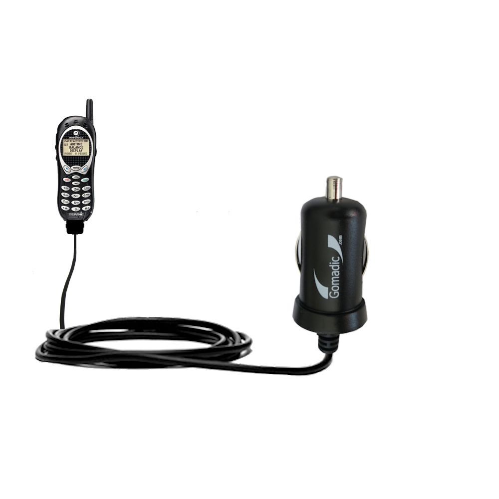 Mini Car Charger compatible with the Motorola V120c