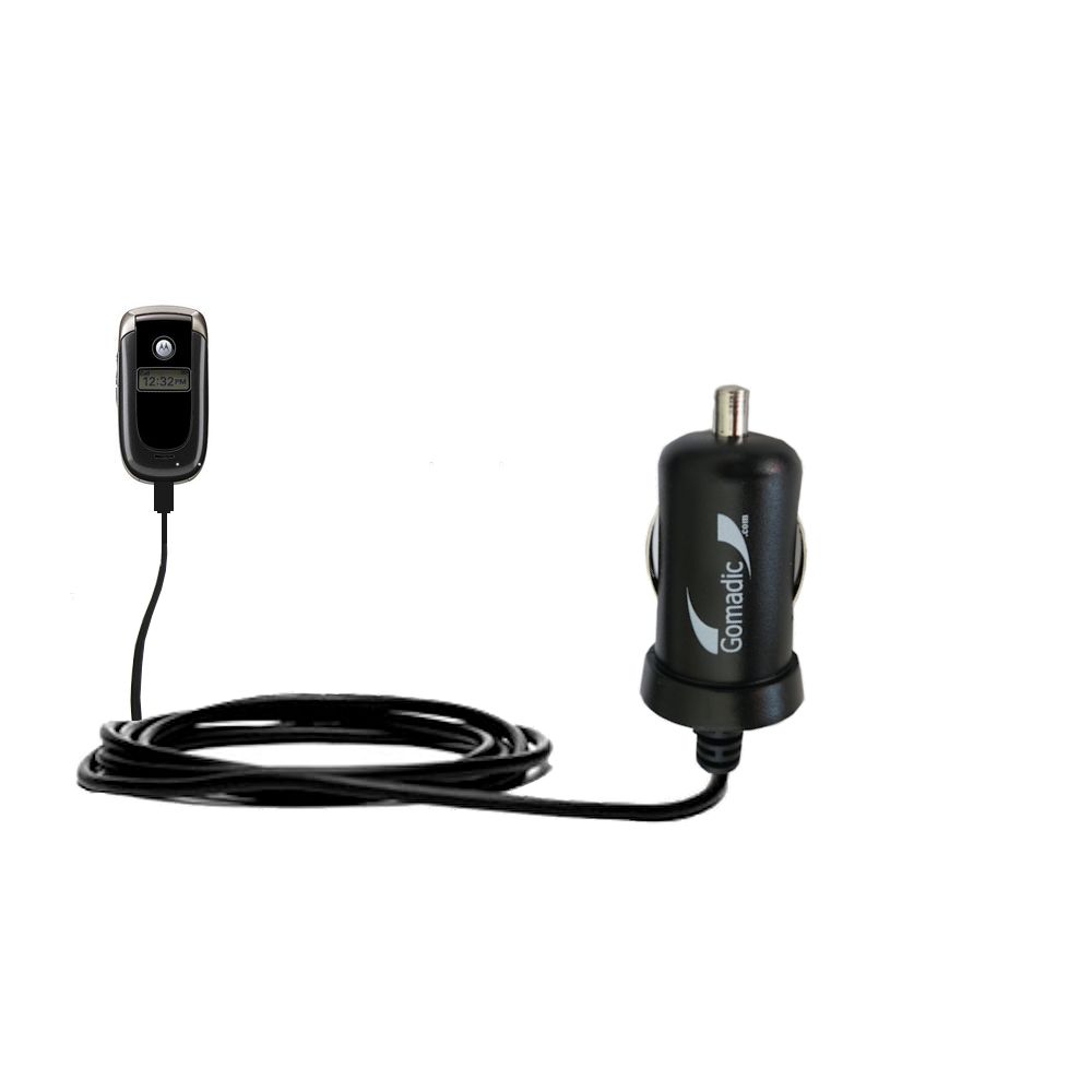 Mini Car Charger compatible with the Motorola V197