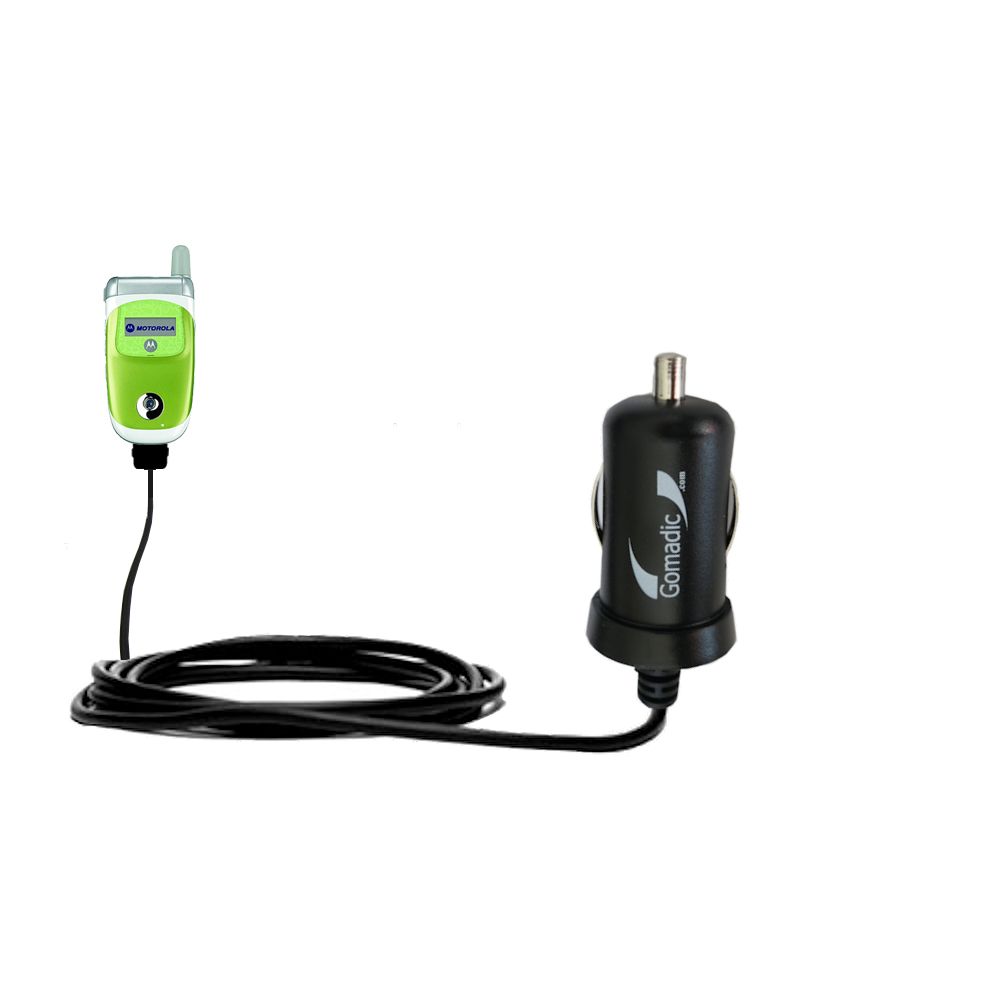 Mini Car Charger compatible with the Motorola V226
