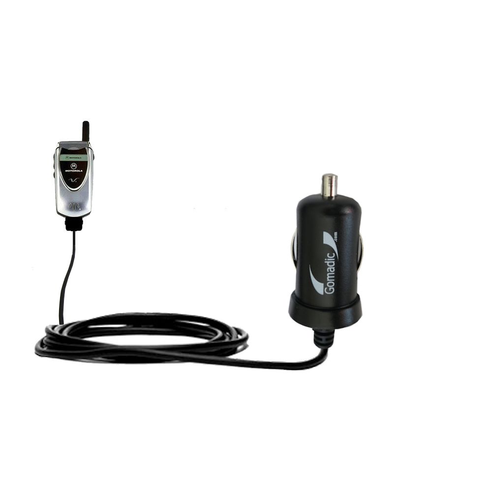 Mini Car Charger compatible with the Motorola V60