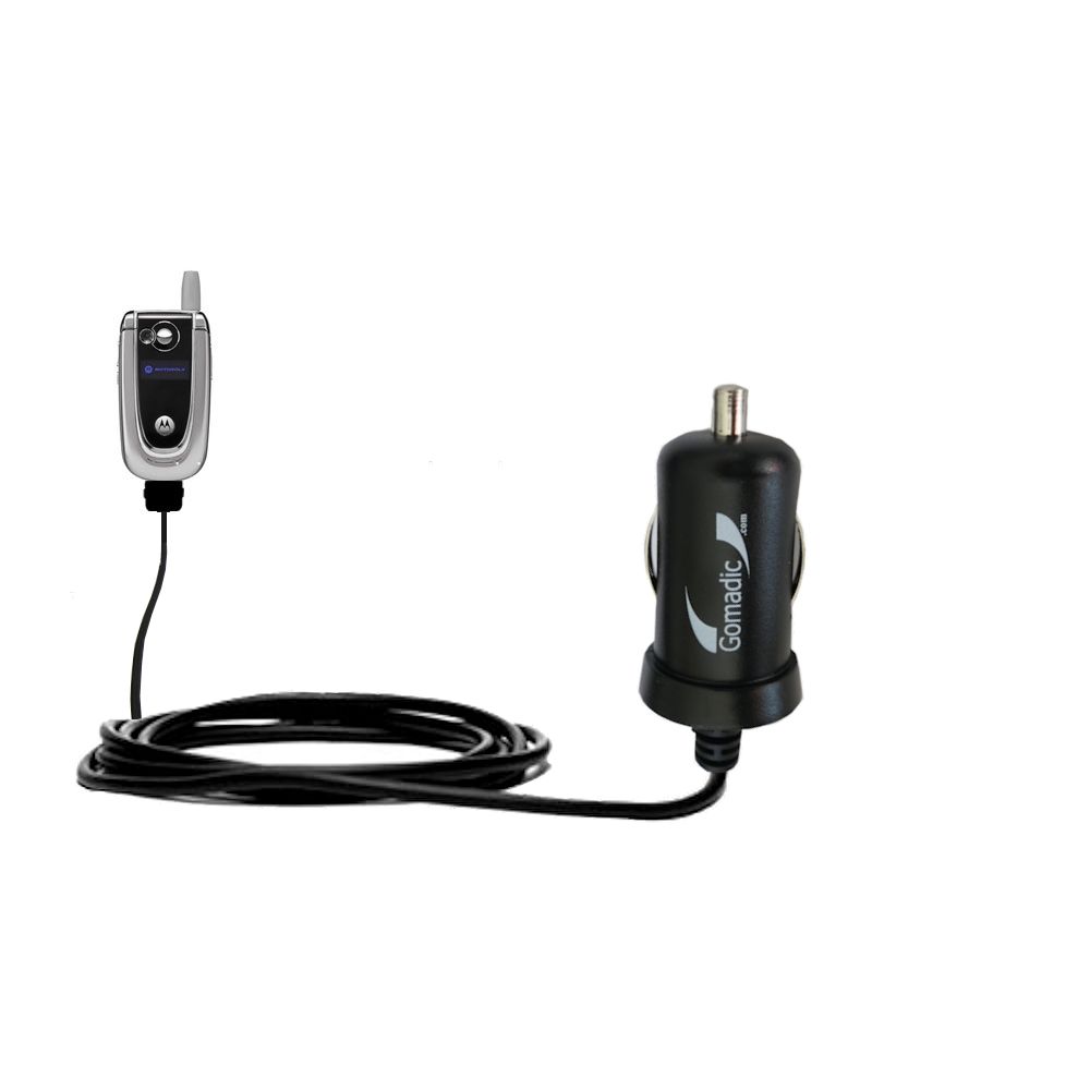 Mini Car Charger compatible with the Motorola V600