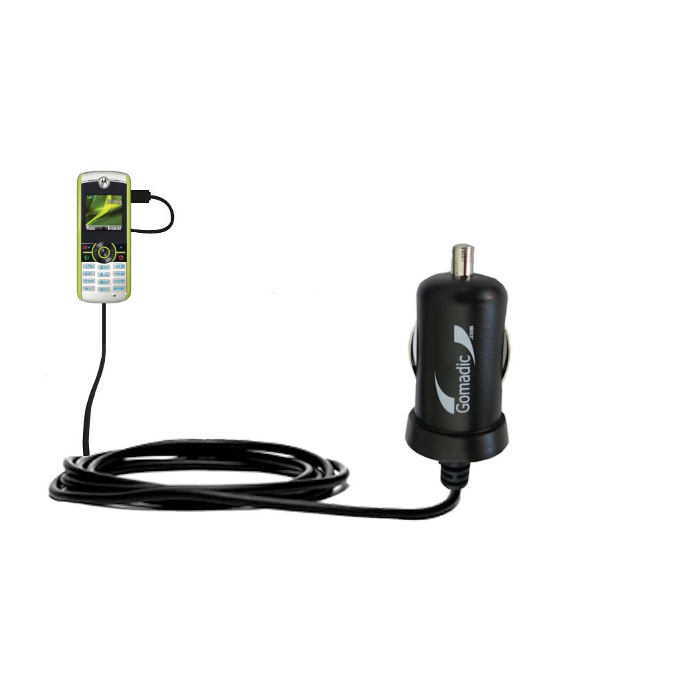 Mini Car Charger compatible with the Motorola W233 Renew