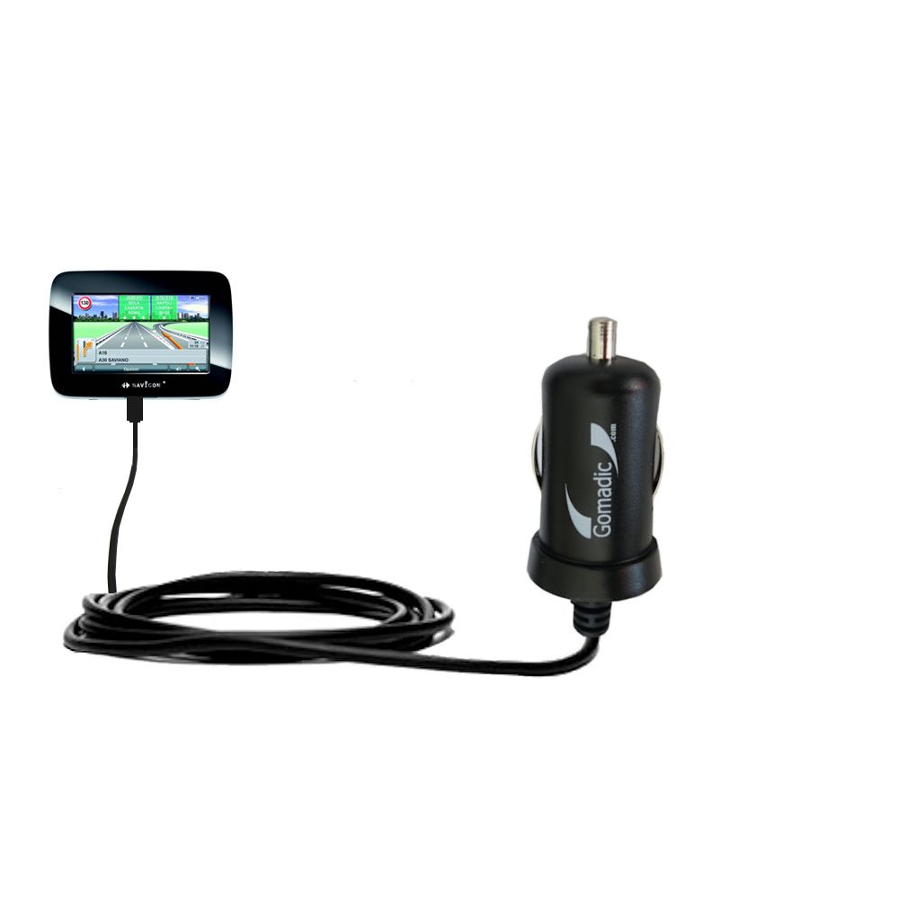 Mini Car Charger compatible with the Navigon 5100