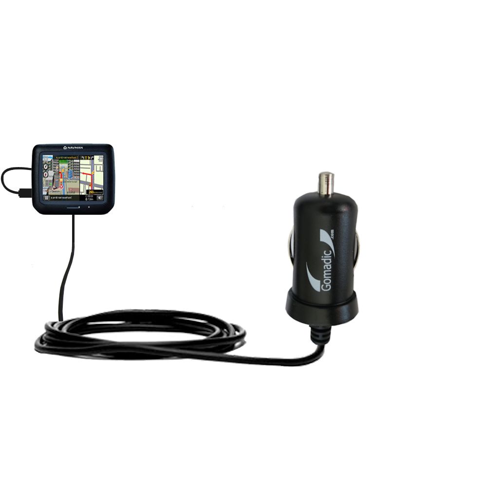 Mini Car Charger compatible with the Navman F15