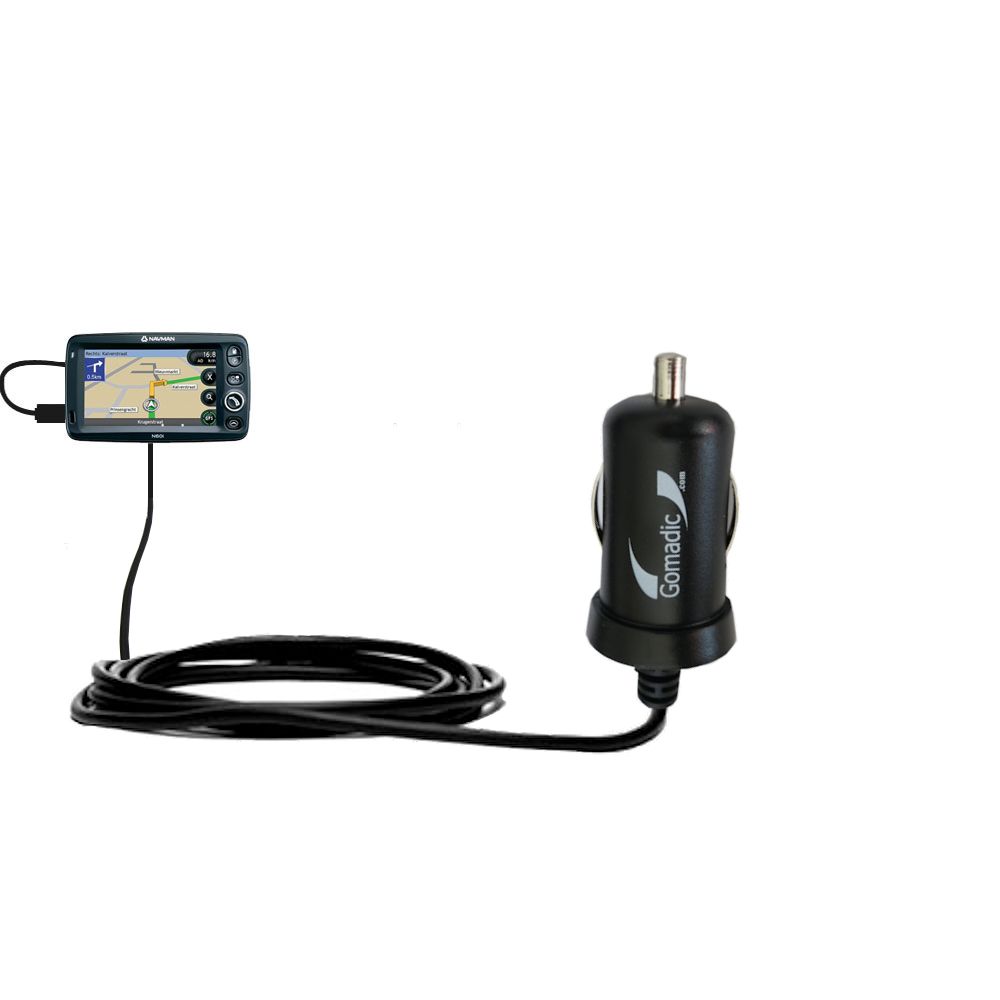 Mini Car Charger compatible with the Navman N40i
