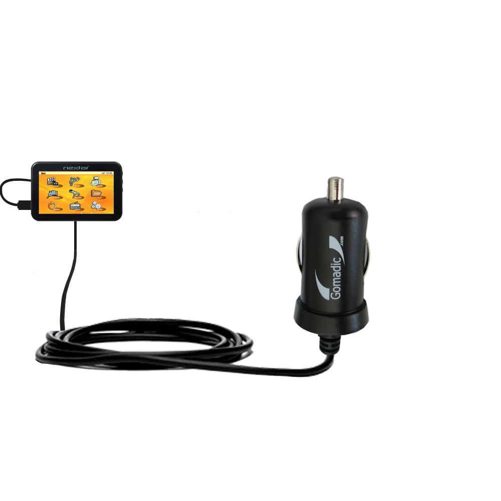 Mini Car Charger compatible with the Nextar K40