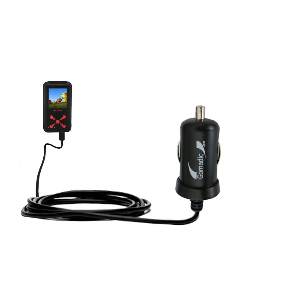 Mini Car Charger compatible with the Nextar MA715