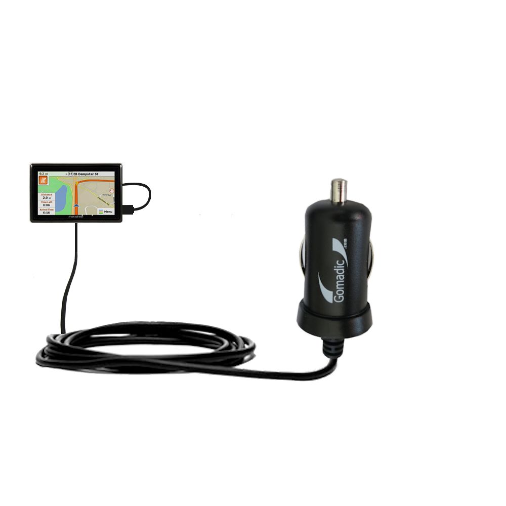 Mini Car Charger compatible with the Nextar v5