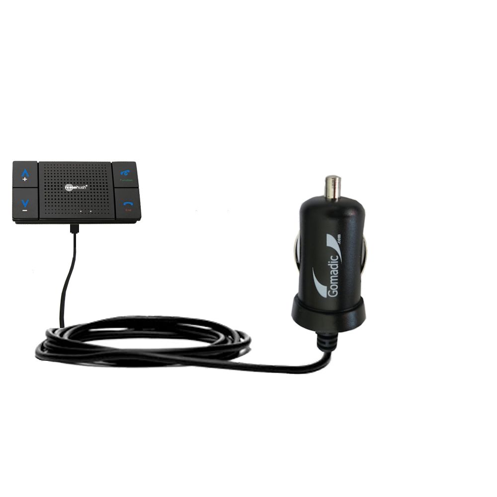 Mini Car Charger compatible with the NoiseHush N600
