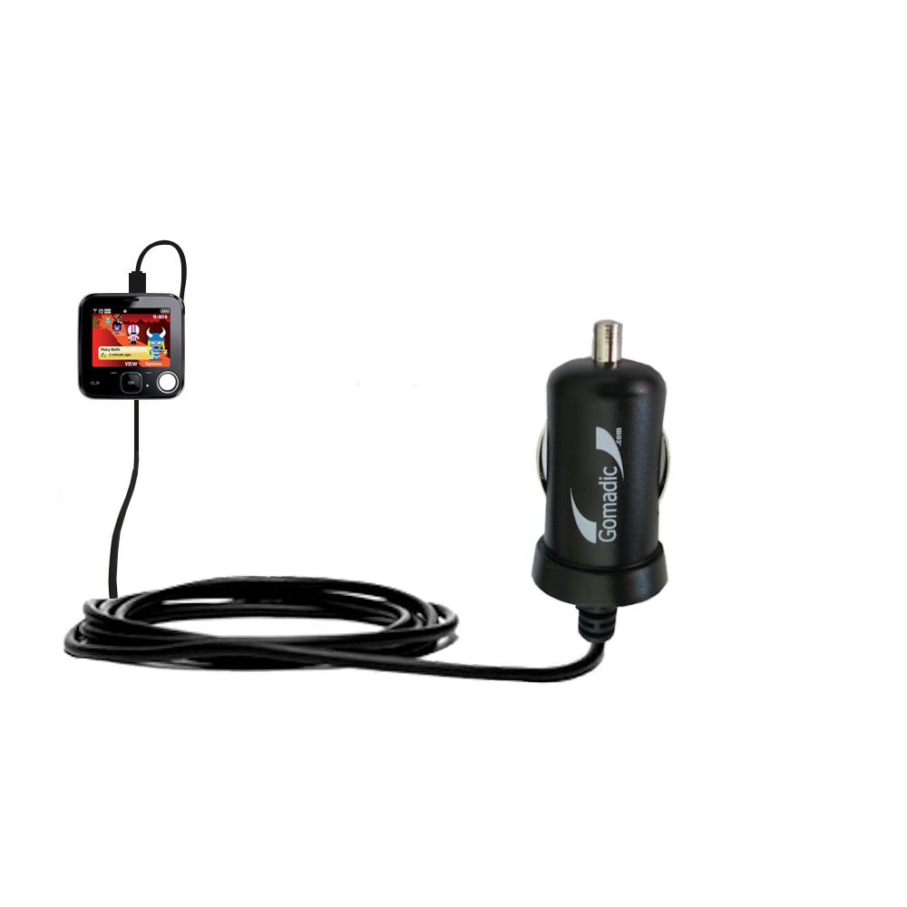 Mini Car Charger compatible with the Nokia 7705 Twist