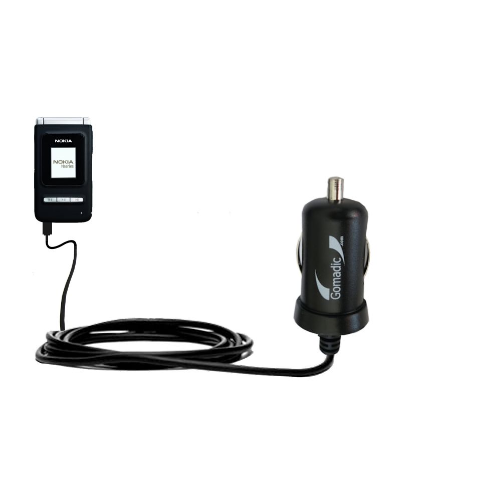 Mini Car Charger compatible with the Nokia N75 N79