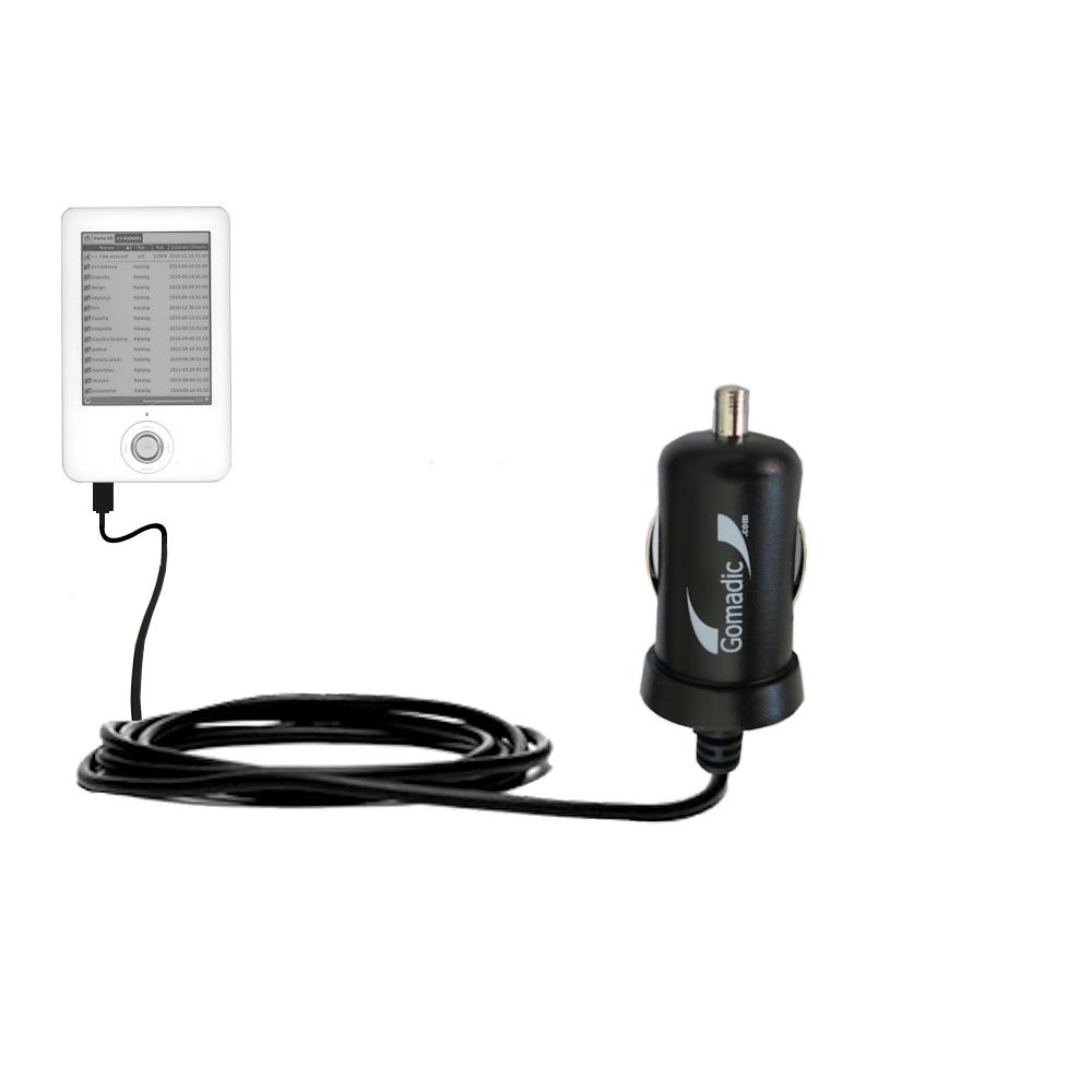 Mini Car Charger compatible with the Onyx Boox60
