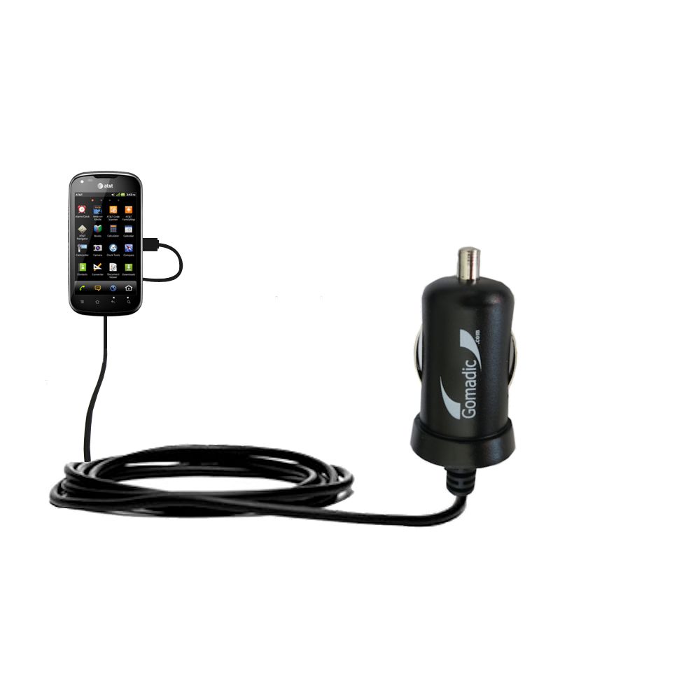 Mini Car Charger compatible with the Pantech Burst