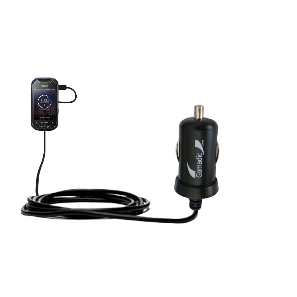 Mini Car Charger compatible with the Pantech Crossover