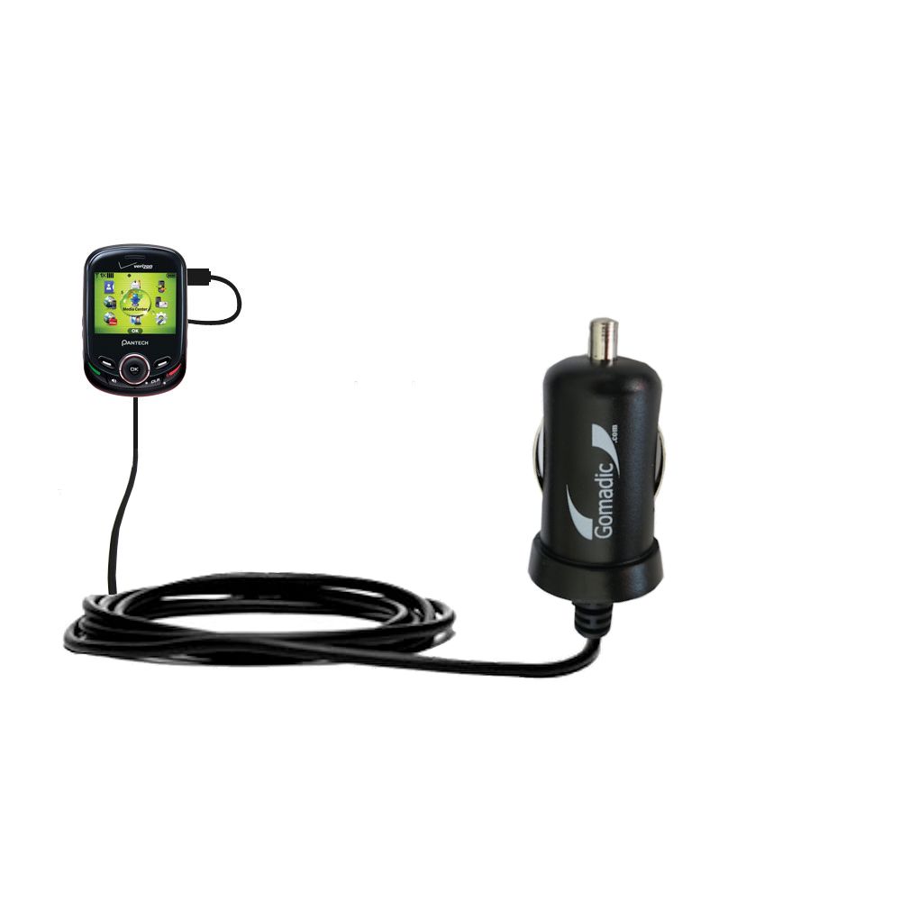 Mini Car Charger compatible with the Pantech Jest 2