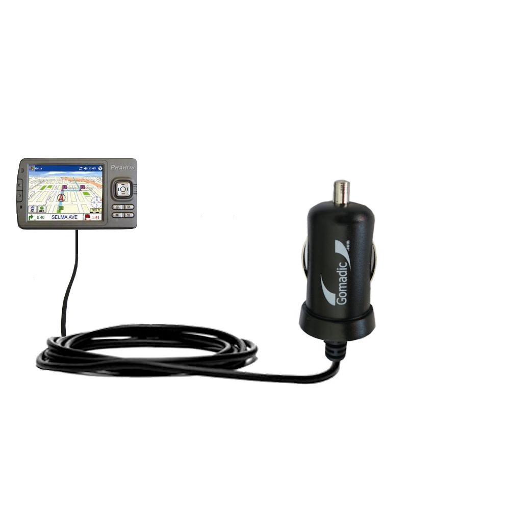 Mini Car Charger compatible with the Pharos 505