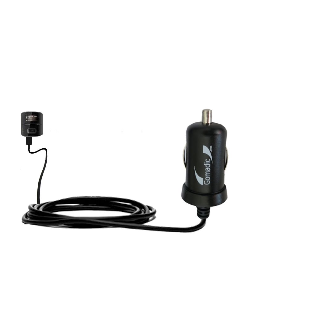Mini Car Charger compatible with the Philips GoGear SA1946/37