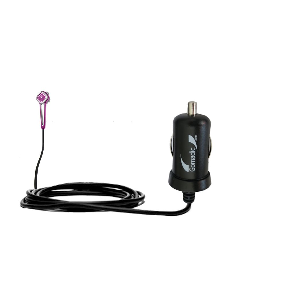 Mini Car Charger compatible with the Plantronics Discovery 925