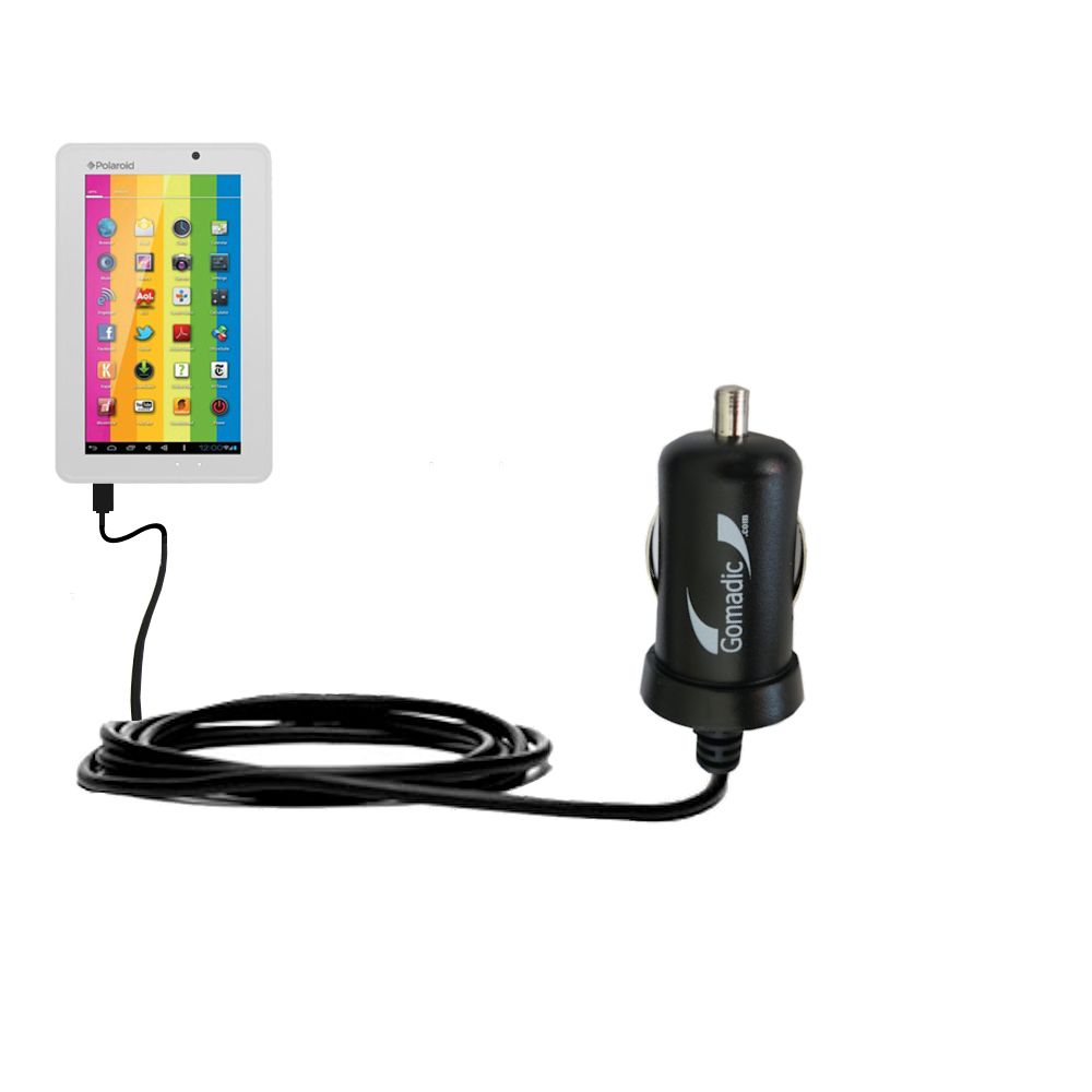 Mini Car Charger compatible with the Polaroid PMID705