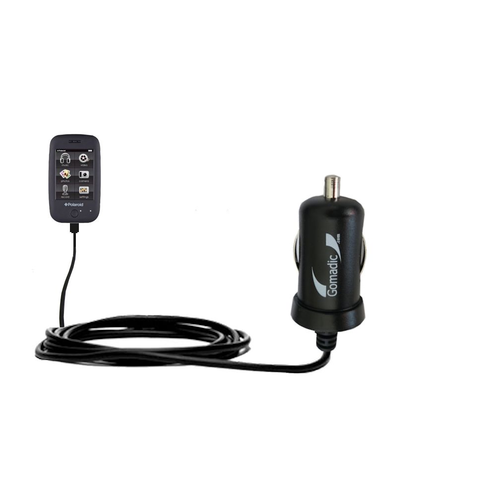 Mini Car Charger compatible with the Polaroid PMP283C-8