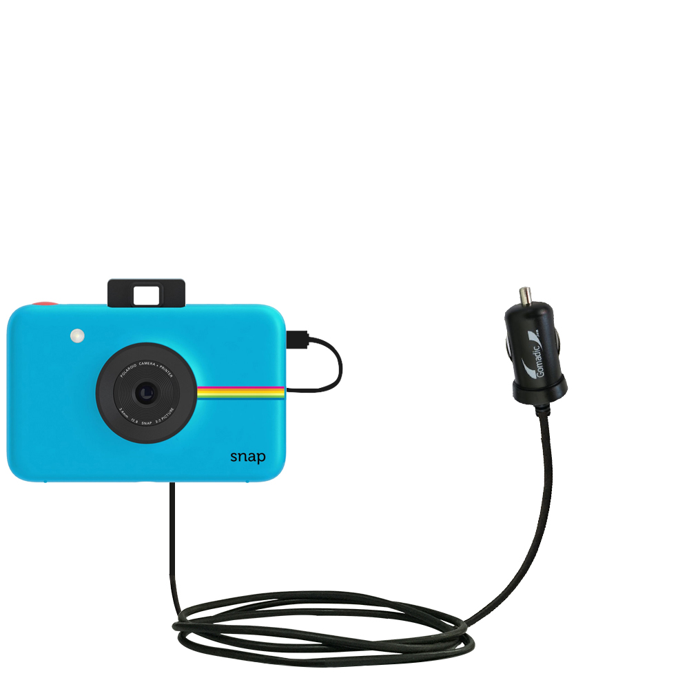 Mini Car Charger compatible with the Polaroid Snap