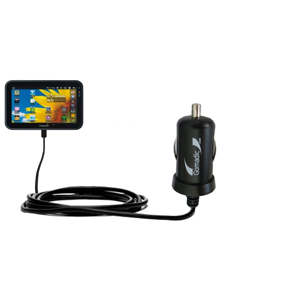 Mini Car Charger compatible with the Polaroid Tablet PMID701