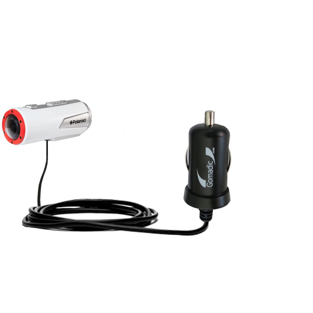 Mini Car Charger compatible with the Polaroid XS100