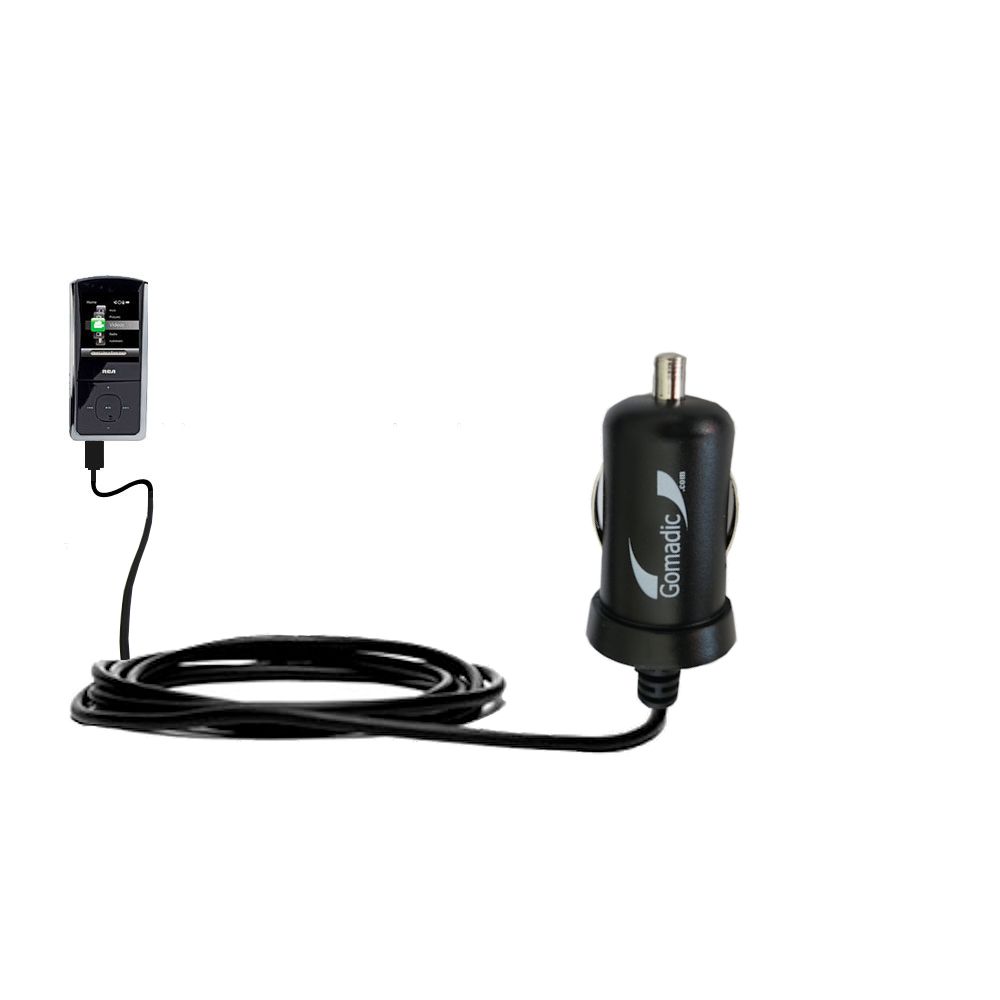 Mini Car Charger compatible with the RCA M4308 Digital Music Player