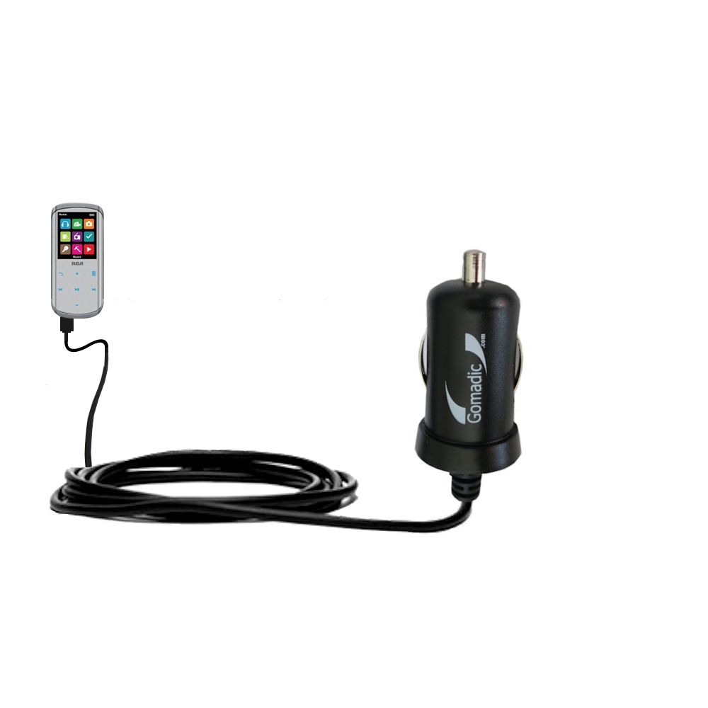 Mini Car Charger compatible with the RCA M4604 M4608 Lyra