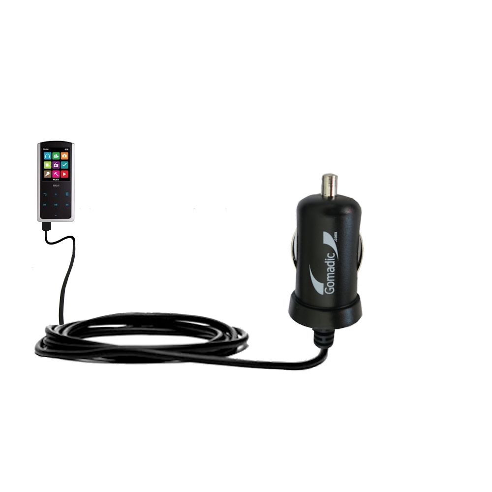 Mini Car Charger compatible with the RCA M4608 Lyra Digital Media Player