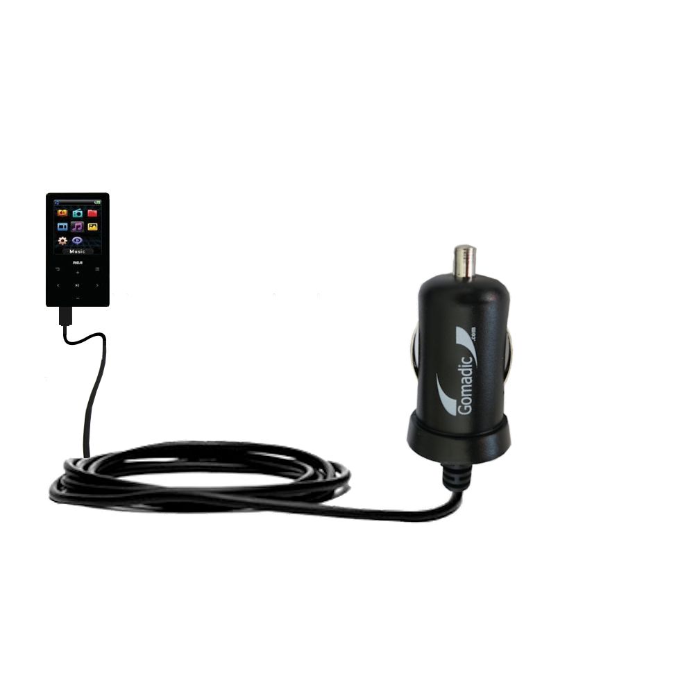 Mini Car Charger compatible with the RCA M6104